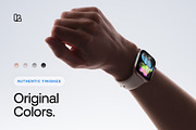 24 Watch Series 11 in Hand Mockups, a Wearable Device Mockup by Asylab (Thumbnail 4 of 107)