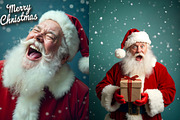 10 Funny Pose Santa Claus Photos, a Holiday Photo by PixelsDesign (Thumbnail 5 of 6)