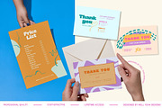 Bold Branding Starter Kit Templates, a Branding & Logo Template by Hell Yeah Designs (Thumbnail 9 of 18)