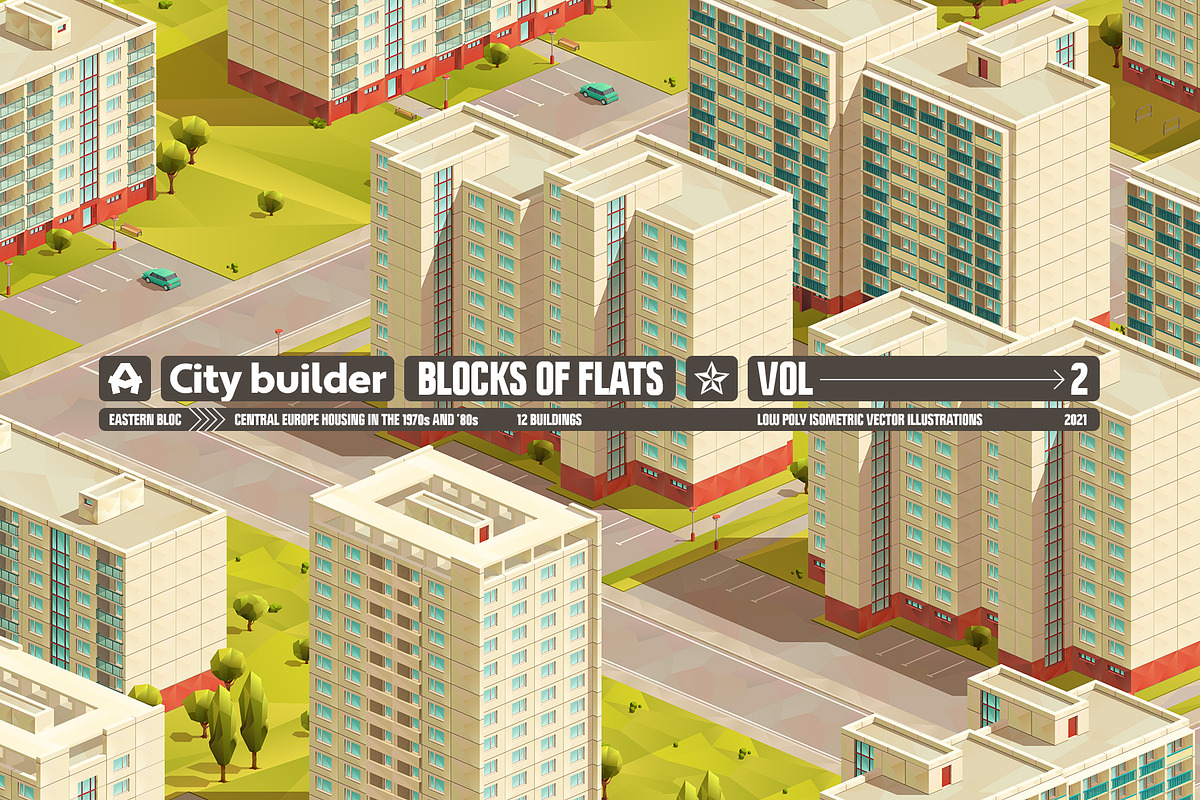 Block of Flats vol 2, an Object Graphic by blauananas (Photo 1 of 16)