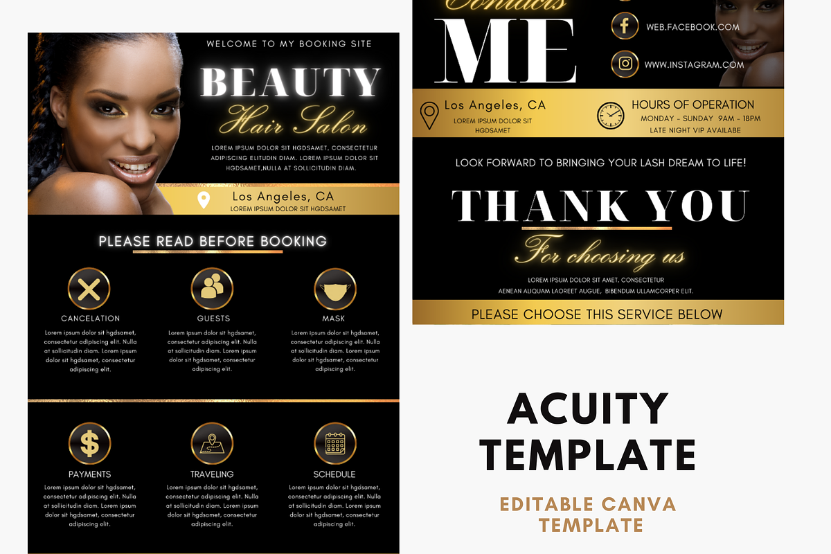 Acuity Scheduling Template, a Templates & Theme by TimCanvaTemplate (Photo 4 of 5)