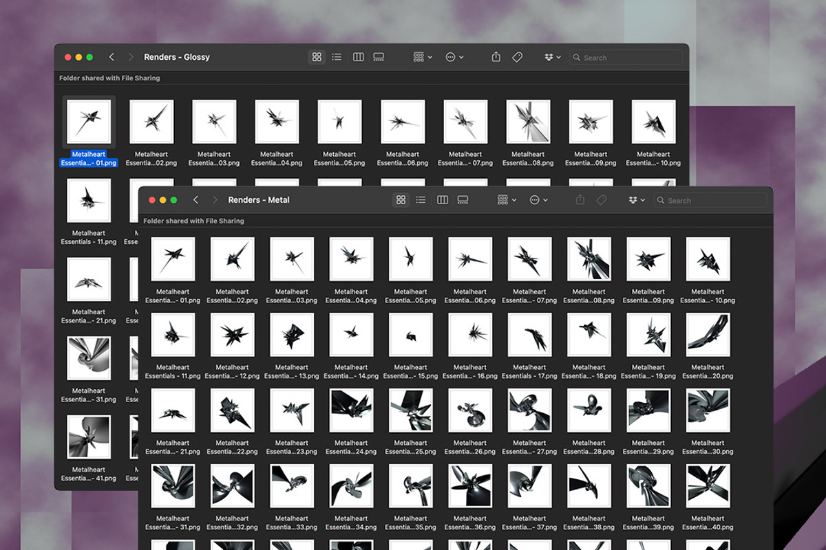 Metalheart Essentials (250+ assets), a Graphic by Dreadlabs (Photo 2 of 6)