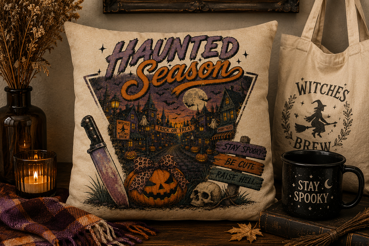 Vintage Trendy Halloween Png Bundle, a Seasonal Illustration by Daisy Design (Photo 11 of 17)