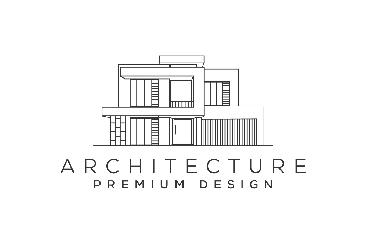 Architecture building logo vector, a Branding & Logo Template by PrastHF (Photo 1 of 2)