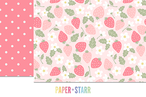 Strawberry Digital Paper