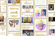 Aesthetic Social Media Post Template, a Social Media Template by BoontenStudio (Thumbnail 3 of 7)