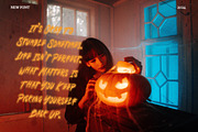 Naxrsoul Cather - Horror Brush Font, a Font by Dhabee (Thumbnail 15 of 15)