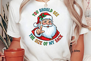 Funny Santa Christmas Sublimation, an Illustration by Craft Nest (Thumbnail 2 of 7)