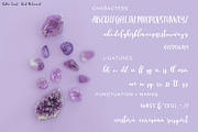 Auttie Calligraphy Font with Hearts, a Script Font by Beck McCormick (Thumbnail 7 of 8)