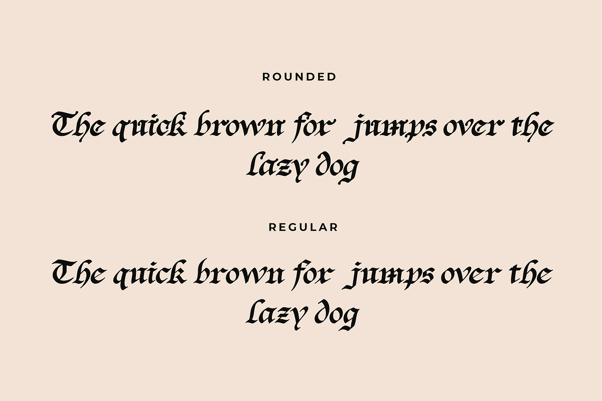 Baliem Typeface, a Blackletter Font by Emyself Design (Photo 10 of 12)