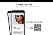 WIX Website Template | Her Lashes, a Wix Template by VVC Studio (Thumbnail 3 of 4)