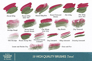 VVDS Realistic Gouache Studio, a Brush Add-On by Vintage Voyage Supply (Thumbnail 3 of 10)