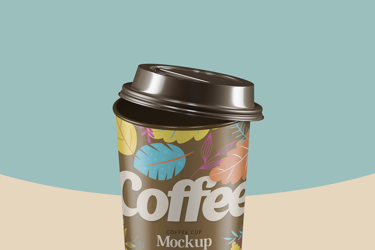 Realistic Coffee Cup Mock-up, a Print Template by Propex (Photo 12 of 24)