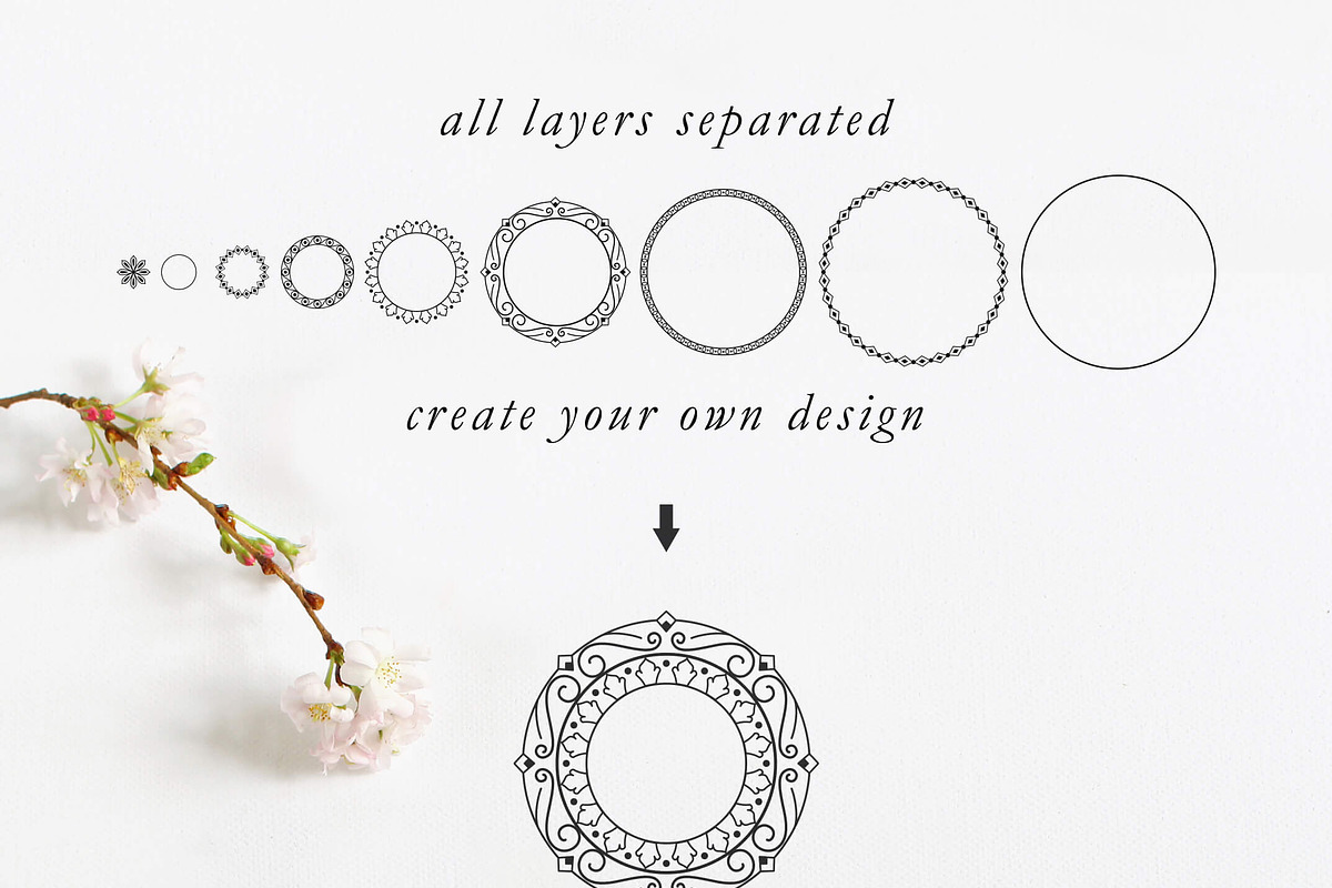 Decorative Ornaments Mandalas, an Object Graphic by Solana (Photo 5 of 8)
