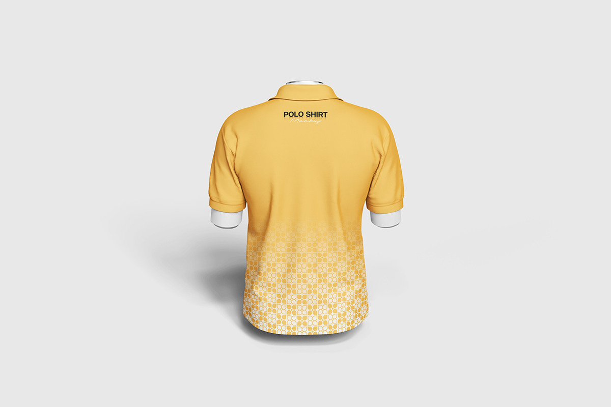Polo Shirt Mockup, an Apparel Mockup by Pixie Creative (Photo 3 of 4)