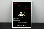 Moon - Flyer / Poster, a Flyer Template by VectorMedia (Thumbnail 3 of 8)