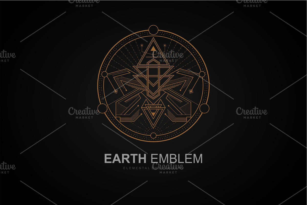 Elemental Emblem Runes, an Illustration by azhartz