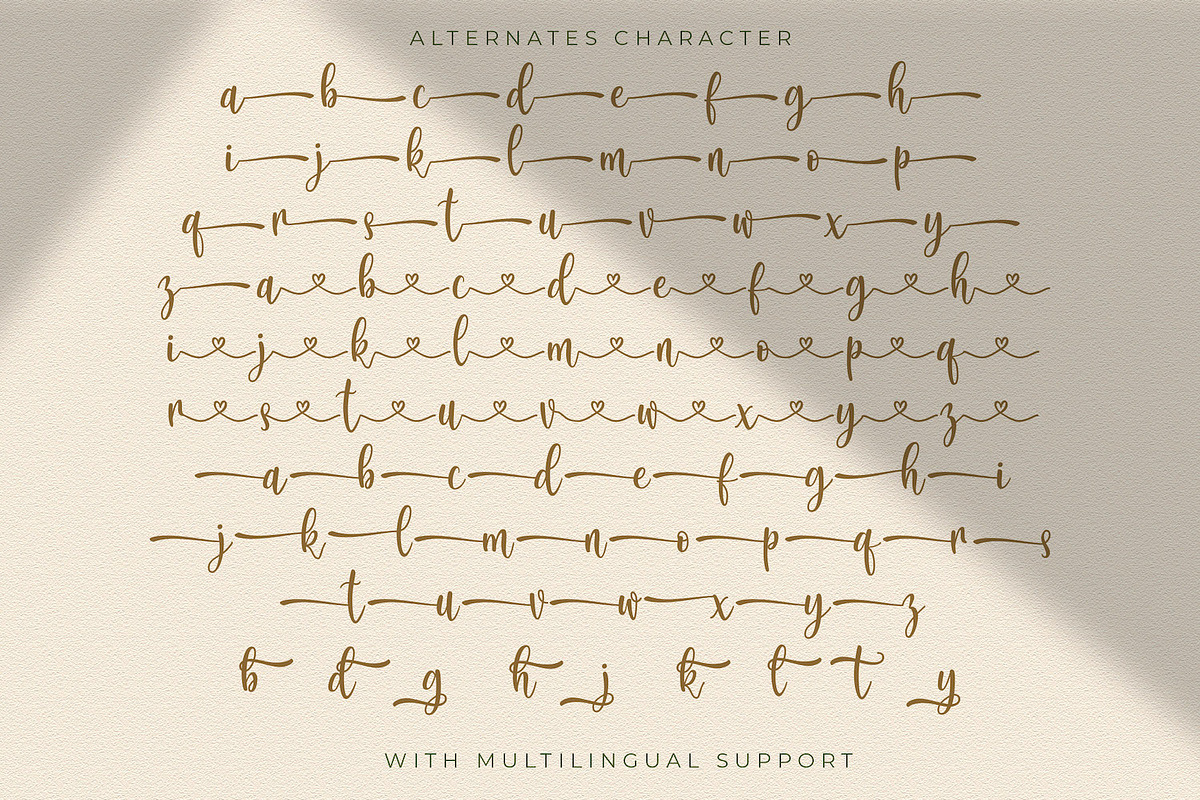 Britany Queens - Handwritten Font, a Script Font by StringLabs (Photo 9 of 11)