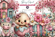 Whimsical Spring Clipart, an Illustration by CreationArt (Thumbnail 1 of 7)