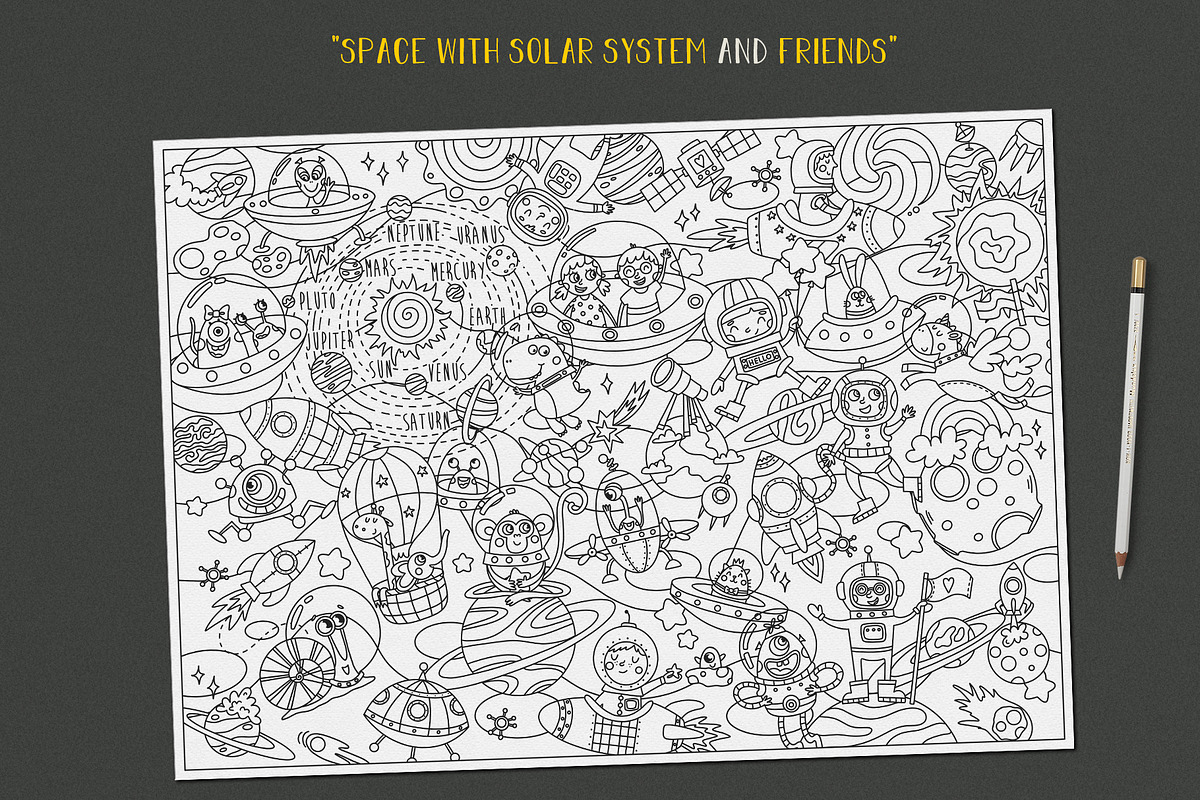 COLORING Book for Kids Pages, an Animal Illustration by Alisa Fimen Design (Photo 6 of 9)