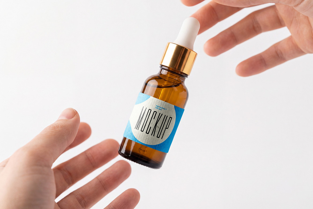 Cosmetic Bottle Mockup Bundle, a Packaging Mockup by dpi (Photo 12 of 14)
