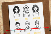 People avatars, a Branding & Logo Template by DOBROGRAPH (Thumbnail 5 of 6)