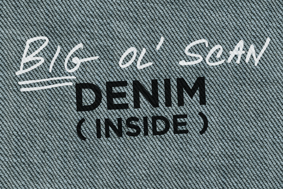 Denim, Inside — Big Ol' Scan
