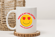 Mom Is My Valentine PNG, a Graphic by Vector Portal (Thumbnail 1 of 3)