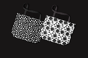 Black and White Geometric Patterns, a Pattern Graphic by ComelyPics Shop (Thumbnail 4 of 7)