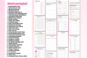 2024 Productivity Planner, a Print Template by PlannersByBee (Thumbnail 3 of 3)