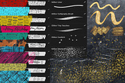 Washi Tape Stamp and Glitter Brushes, a Brush Add-On by OlgaRom (Thumbnail 12 of 13)