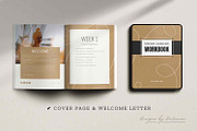 Prompt Journaling Workbook | Canva, a Magazine Template by Designs by Darowan (Thumbnail 2 of 10)