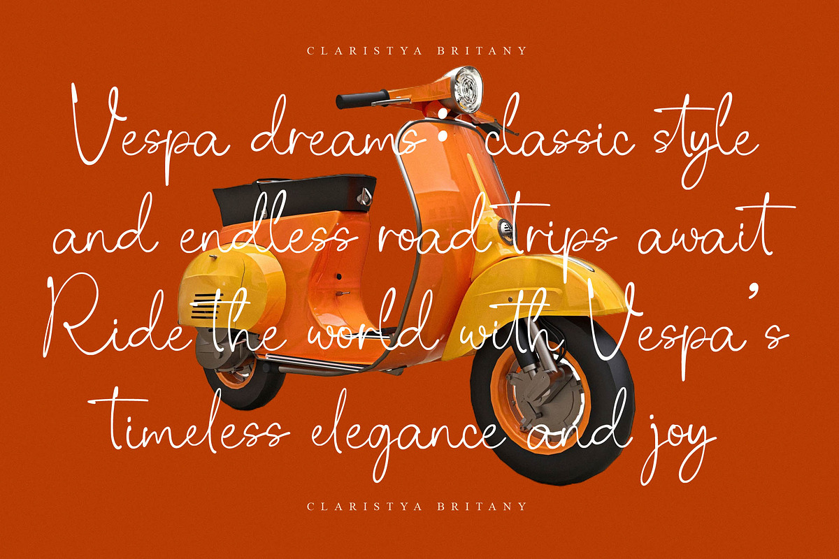 Claristya - Natural Handwritting, a Script Font by Glyphofik x GudPap (Photo 4 of 11)