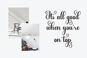 Sauthine, a Script Font by Bosstype Studio (Thumbnail 5 of 7)