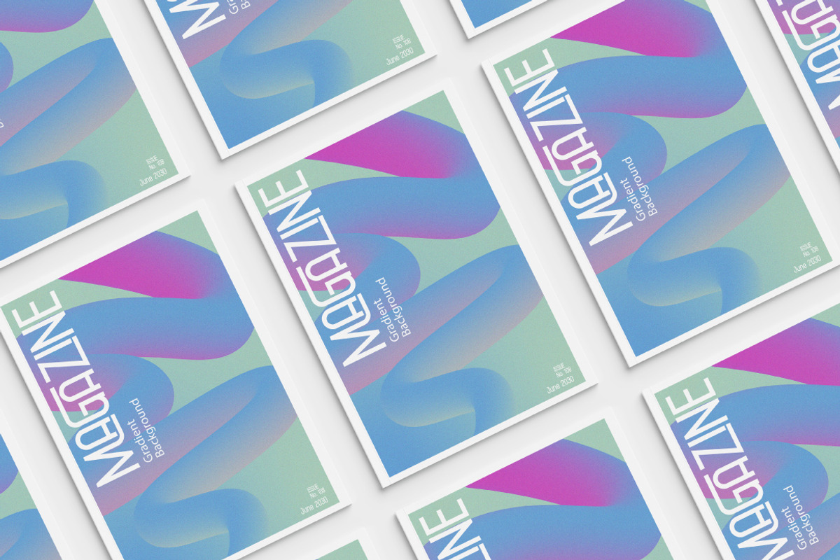 Fluid Wave Gradient Background, a Background Graphic by MSG Studio (Photo 2 of 11)