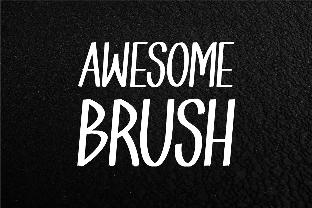 Kirainbrush Handwritten Font, a Handwritten Font by brahamb_design (Photo 3 of 5)