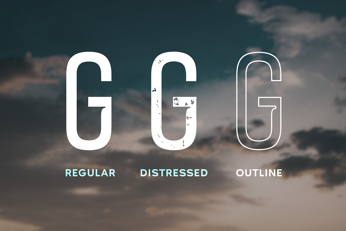 Airwings Army Retro Font + FREEBIES preview 2