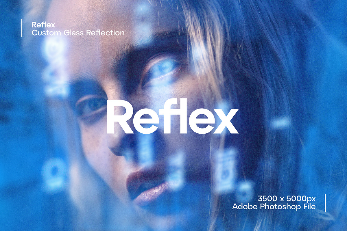 Reflex - Custom Glass Reflection, a Texture Graphic by Studio 2am (Photo 1 of 7)