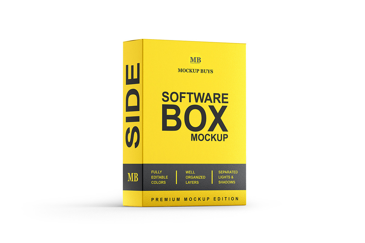 Software Box Mockup, a Packaging Mockup by mockupbuys (Photo 5 of 7)