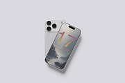 iPhone 17 Pro Max Mockup, an iPhone Mockup by Creative_A23 (Thumbnail 3 of 4)