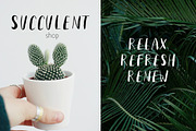 Nordic Space | Uppercase Font, a Script Font by Julia Shvets (Thumbnail 3 of 5)