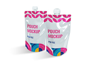 Pouch Packaging Mockups