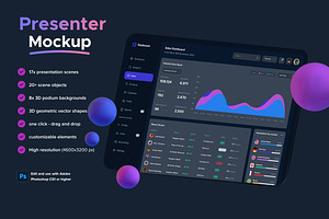 Presenter Mockup