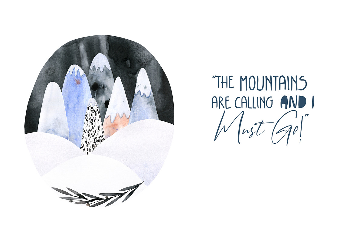 The Holiday Crafting Font Bundle, a Script Font by Lollipop Hand Drawn (Photo 3 of 8)