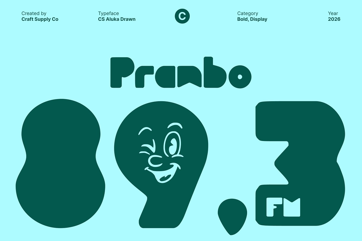 CS Aluka Drawn, a Sans Serif Font by Craft Supply Co. (Photo 5 of 8)