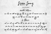 Siren Song font and texture pack, a Script Font by Ana's Fonts (Thumbnail 4 of 10)