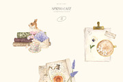 SPRING CAFE, a Seasonal Illustration by LiChu Art (Thumbnail 4 of 6)