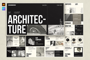 Architecture Presentation Template, a Presentation Template by E-Type