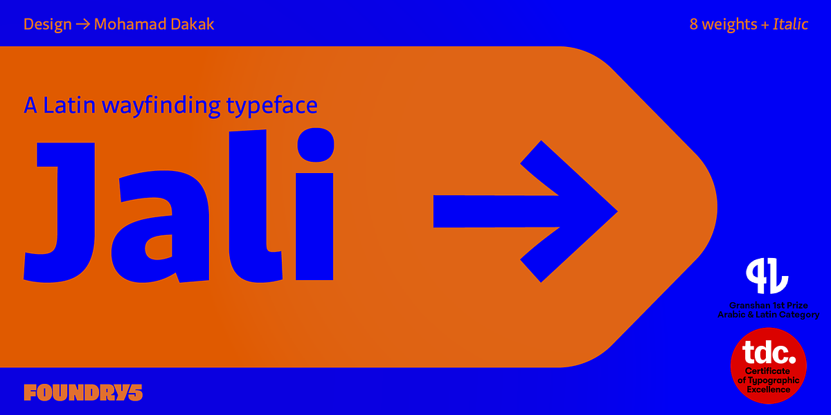 Jali Latin, a Sans Serif Font by Foundry5 (Photo 1 of 10)