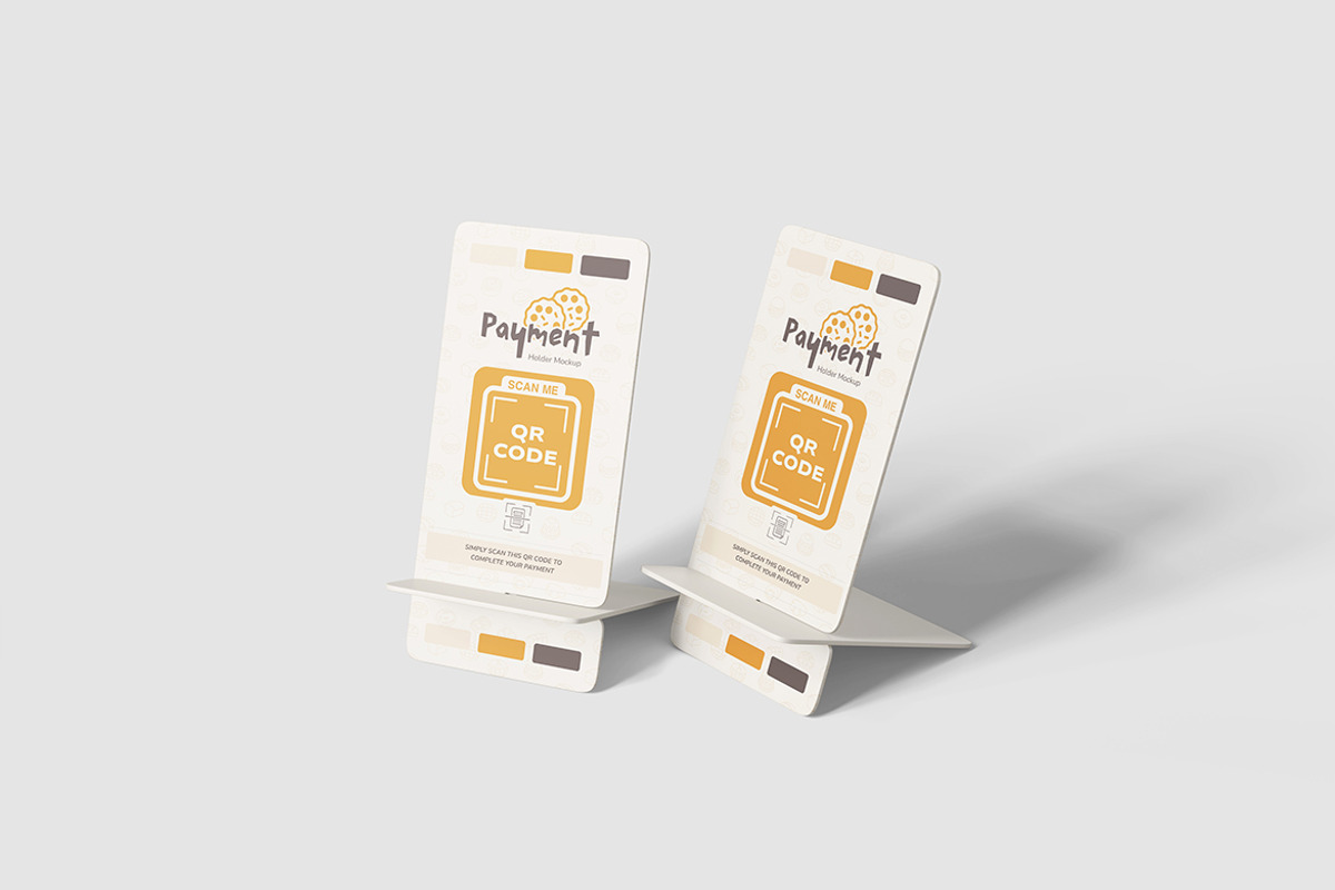 Payment Holder Mockup, an Advertising Mockup by Pixie Creative (Photo 2 of 4)